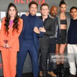 Brianna Baker Instagram - UNSTABLE: Starring savant @johnnylowe and da boss man @roblowe is out on Netflix Today💫 I’ve seen the first 3 episodes and it’s vvv good!! 🤩 Here are some sexy pics of us all modeling at the premiere last week💅🏽📸💋