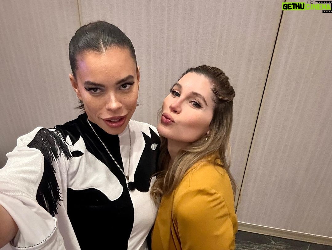 Brianna Baker Instagram - Honored to be @the_brianmichael ‘s guest at the @humanrightscampaign LA dinner this past weekend. Their mission: “We are here and we will fight until everyone’s rights are protected under the law, without exception.” PROTECTED without EXCEPTION. People are proposing and passing legislation that quite literally takes away Brian’s freedom to exist and be protected by the law. I stand with him and the Human Rights Campaign, and will not pretend it isn’t happening or how incredibly dangerous this makes the world for so many vulnerable people- especially children. Should you care to donate to this fight- link is in my bio ❤️🏳️⚧️✊🏽 P.S. Slide 2 is Brian’s speech. It was profound and moving to say the least. So much that at the end of that clip you hear someone say “f*ck” under their breath….that was @julesworks 😂