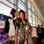 Brianna Baker Instagram - Honored to be @the_brianmichael ‘s guest at the @humanrightscampaign LA dinner this past weekend. Their mission: “We are here and we will fight until everyone’s rights are protected under the law, without exception.” PROTECTED without EXCEPTION. People are proposing and passing legislation that quite literally takes away Brian’s freedom to exist and be protected by the law. I stand with him and the Human Rights Campaign, and will not pretend it isn’t happening or how incredibly dangerous this makes the world for so many vulnerable people- especially children. Should you care to donate to this fight- link is in my bio ❤️🏳️‍⚧️✊🏽 P.S. Slide 2 is Brian’s speech. It was profound and moving to say the least. So much that at the end of that clip you hear someone say “f*ck” under their breath….that was @julesworks 😂