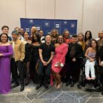 Brianna Baker Instagram - Honored to be @the_brianmichael ‘s guest at the @humanrightscampaign LA dinner this past weekend. Their mission: “We are here and we will fight until everyone’s rights are protected under the law, without exception.” PROTECTED without EXCEPTION. People are proposing and passing legislation that quite literally takes away Brian’s freedom to exist and be protected by the law. I stand with him and the Human Rights Campaign, and will not pretend it isn’t happening or how incredibly dangerous this makes the world for so many vulnerable people- especially children. Should you care to donate to this fight- link is in my bio ❤️🏳️‍⚧️✊🏽 P.S. Slide 2 is Brian’s speech. It was profound and moving to say the least. So much that at the end of that clip you hear someone say “f*ck” under their breath….that was @julesworks 😂