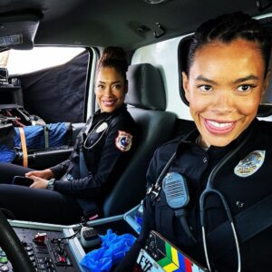 Brianna Baker Instagram - Better late than never! This is a belated birthday shoutout to my Wonder Twin-  the Queen of All @iamginatorres - She is incomprehensibly more kind, smart, loving, graceful, funny (and fun), wise, talented, wild, and HOT than she appears on screen. A true Goddess 💫 Happy Birthday, Cap!!!
🎂⚡️❤️