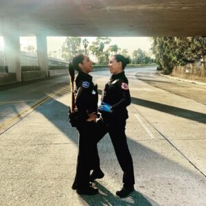 Brianna Baker Instagram - Better late than never! This is a belated birthday shoutout to my Wonder Twin-  the Queen of All @iamginatorres - She is incomprehensibly more kind, smart, loving, graceful, funny (and fun), wise, talented, wild, and HOT than she appears on screen. A true Goddess 💫 Happy Birthday, Cap!!!
🎂⚡️❤️