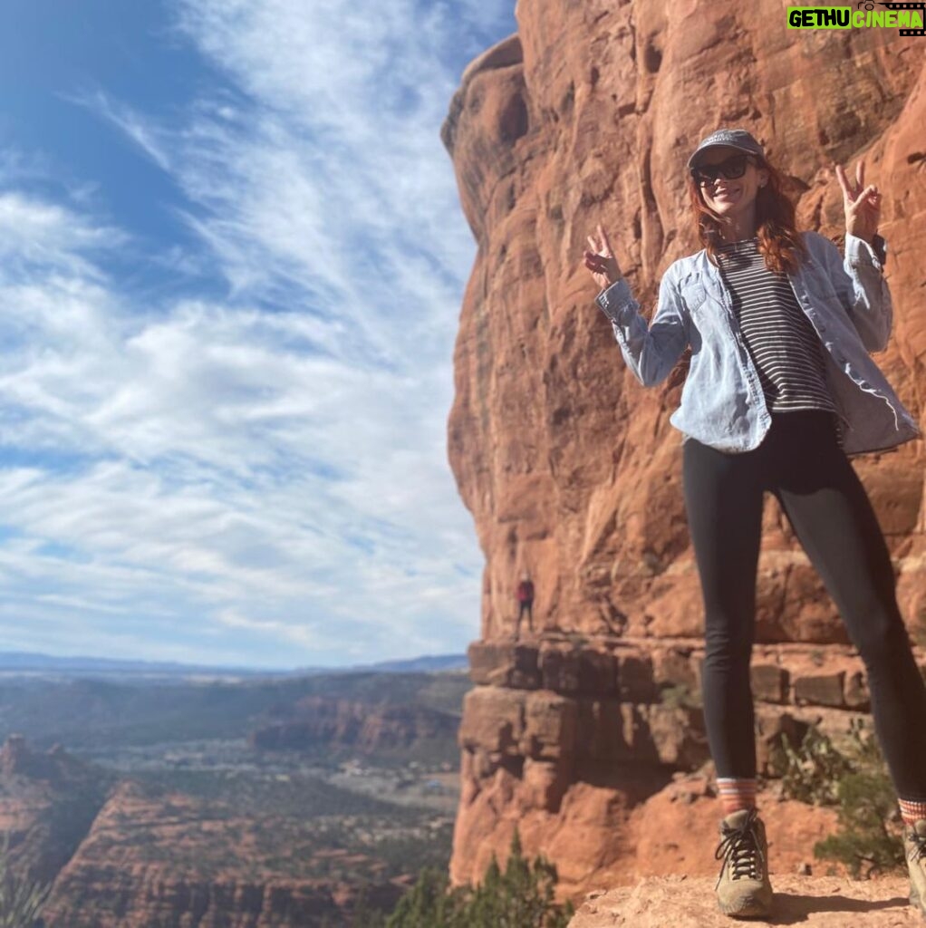Bridget Regan Instagram - This is now a tourism Sedona page. Cathedral Rock, Sedona, AZ