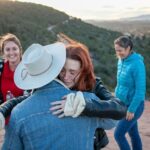Bridget Regan Instagram - Never have I ever been SO SURPRISED. Thank you, friends. Thank you, sneaky husband. 📸 @cecinestpasmavie Vortex, Sedona, AZ