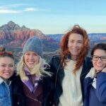 Bridget Regan Instagram - Never have I ever been SO SURPRISED. Thank you, friends. Thank you, sneaky husband. 📸 @cecinestpasmavie Vortex, Sedona, AZ