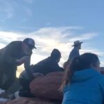 Bridget Regan Instagram - Never have I ever been SO SURPRISED. Thank you, friends. Thank you, sneaky husband. 📸 @cecinestpasmavie Vortex, Sedona, AZ