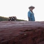 Bridget Regan Instagram - Never have I ever been SO SURPRISED. Thank you, friends. Thank you, sneaky husband. 📸 @cecinestpasmavie Vortex, Sedona, AZ