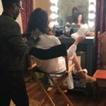 Bridget Regan Instagram - These people work their arses off so I look good. I couldn’t be more thankful to all the amazing crews I have worked with over the years. The volume of talent, commitment and sheer badassery has consistently amazed me. Film and TV can’t happen without crew and they deserve a lunch break, sleep and a living wage. #iasolidarity #ialivingwage @iatse @ia_stories
