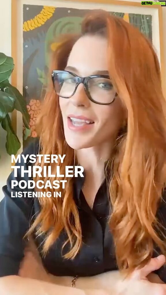 Bridget Regan Instagram - @BridgetRegan plays Susan, Julia's book editor & friend, in the new mystery thriller #ListeningIn Susan can't help but become wrapped up in Julia’s eavesdropping as dangerous secrets are revealed but how far should you go for a story? She's about to find out 👀 Tune in right now to find out with her 🎧