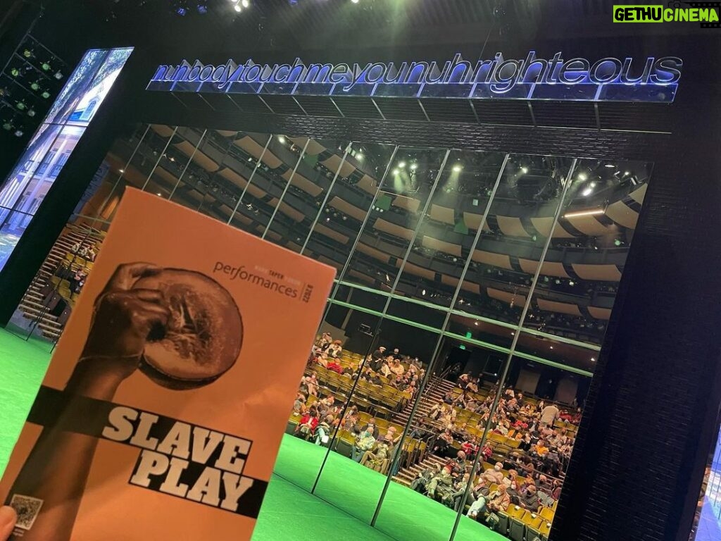 Bridget Regan Instagram - A must, must, must, must, must see. West coast! We are so lucky to have this production, this incredible cast lead by the stunning @_____antoinette_____ and especially @jeremyoharris ‘s words @slaveplaybway. Thank you @sassiopeia. Mark Taper Forum