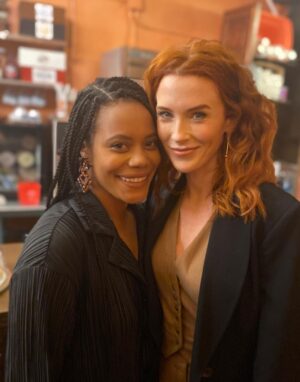 Bridget Regan Instagram - Opening night of #3BlackGirlBlues at the @hudsontheatres. Thank you, @daniellemonetruitt. She gives an absolutely astounding performance in this stunning one woman play written by herself & Anthony Djuan. Grab a ticket while you still can! Do not miss it. 

Thank you to my beautiful date, @yaritafrita!

Photos by Michael Tullberg.