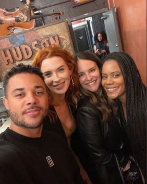 Bridget Regan Instagram - Opening night of #3BlackGirlBlues at the @hudsontheatres. Thank you, @daniellemonetruitt. She gives an absolutely astounding performance in this stunning one woman play written by herself & Anthony Djuan. Grab a ticket while you still can! Do not miss it. 

Thank you to my beautiful date, @yaritafrita!

Photos by Michael Tullberg.