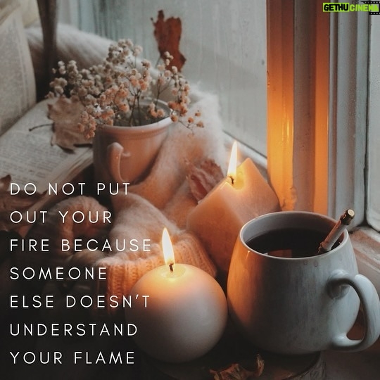 Brie Garcia Instagram - A #mindfulmonday quote for whoever needs to hear this today: Do not put out your fire because someone else doesn’t understand your flame. 🔥❤️