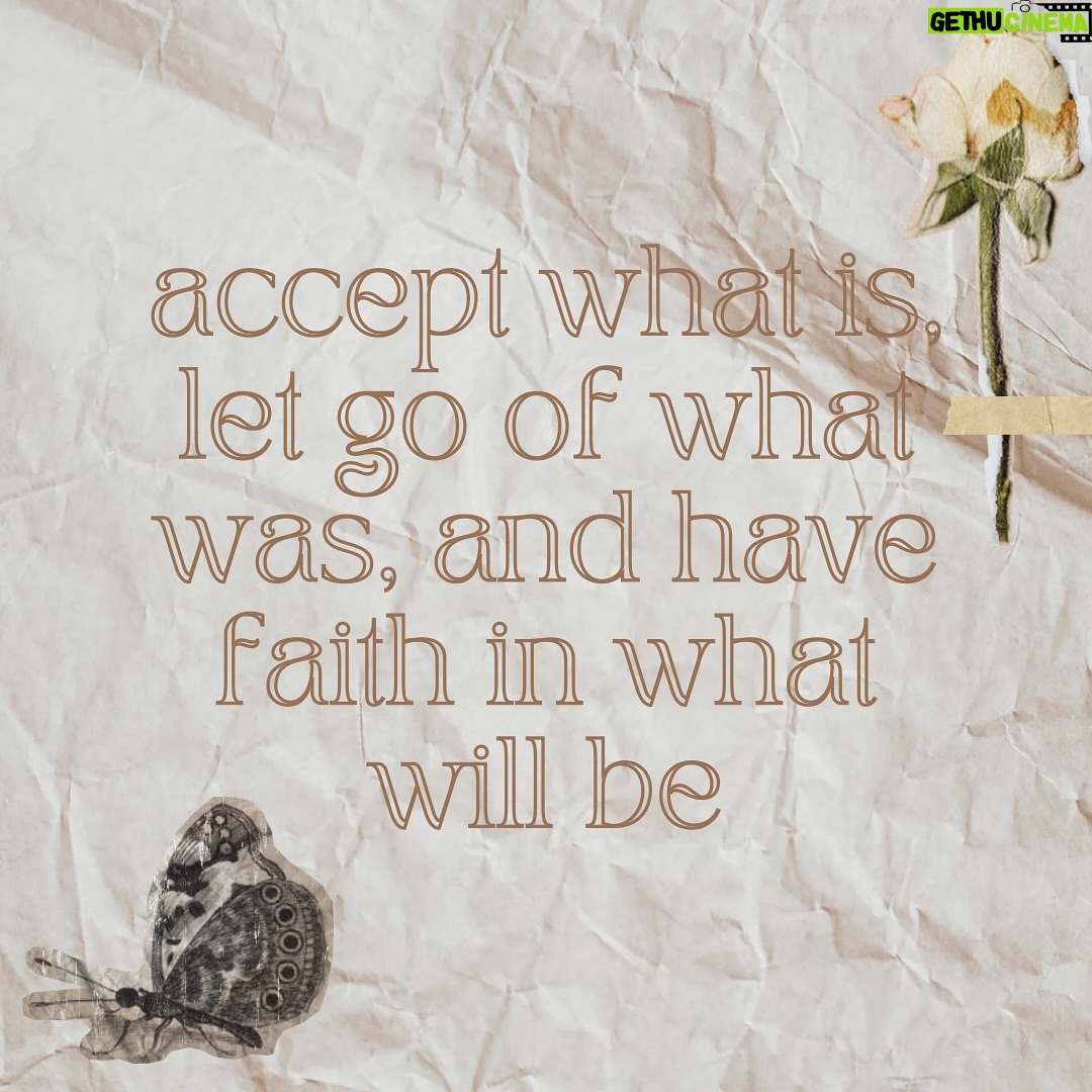 Brie Garcia Instagram - A #mindfulmonday quote I’m taking with me into this week 🦋