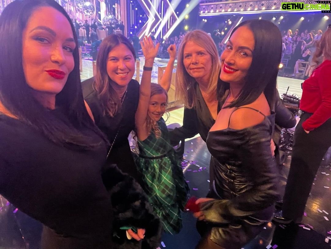 Brie Garcia Instagram - What a couple of magical days in LA!! Birdie’s wish came true to see her Uncle A @theartemc perform in the ballroom. It’s been such a fun season of @dancingwiththestars such incredible talent!! Birdie honestly couldn’t believe she could watch all the dancers up close!!! Then our magic continued by taking Buddy to Disneyland for the first time!!! It’s always hard to explain to a child what they are in for and Buddy was blown away by it all!! We were lucky enough to end our day with Santa and hand him our wish lists!!! The Holiday spirit surrounded us in such a beautiful way the last two days!! ✨🎅🏼🪩🕺🎄🐭