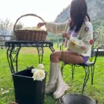 Brie Garcia Instagram - Another magical day on the farm 🌷