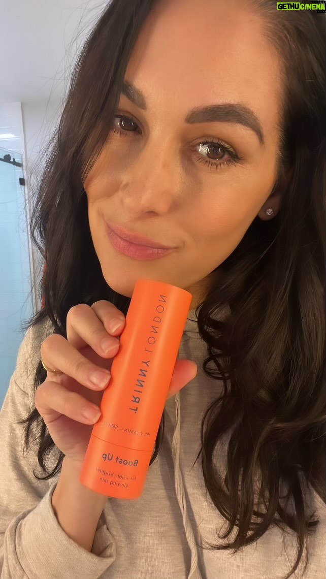 Brie Garcia Instagram - Just loving my @trinnylondon routine! The perfect way to start a new year and take care of your skin every morning and at night too! Love it! 🤗 #TrinnyLondonPartner #TrinnyLondon