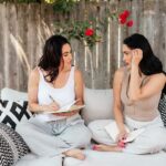 Brie Garcia Instagram - Writing down our dreams and goals on this #mindfulmonday with @nikkigarcia 💭 What’s your wildest dream that you’re working to make reality? We’ve got a few we’ve been working on…