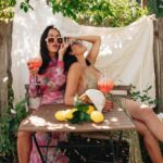 Brie Garcia Instagram - What #SisterSunday has been looking like all summer!!! 🍹🍹🍹 Nikki’s special Bonita Aperol Spritz!! 🍊🥂