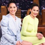 Brie Garcia Instagram - @nikkigarcia & @brie share each other’s most embarrassing moments. #FallonFlashback The Tonight Show Starring Jimmy Fallon