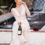 Brie Garcia Instagram - All dressed up and nowhere to go, so bubbles it is! 🍾🥂 @bonitabonitawine