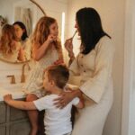 Brie Garcia Instagram - Every plastic toothbrush that you have used is still out there, it ends up in a landfill or the ocean. I remember reading this and knew I had to change up my tooth brush game and teach my kids the importance of wooden toothbrushes. Toothbrushes are the most essential thing in a bathroom and we are lucky to have more sustainable products to help our planet!! #mindfulmonday 🪥