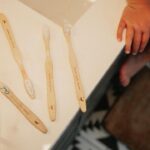 Brie Garcia Instagram - Every plastic toothbrush that you have used is still out there, it ends up in a landfill or the ocean. I remember reading this and knew I had to change up my tooth brush game and teach my kids the importance of wooden toothbrushes. Toothbrushes are the most essential thing in a bathroom and we are lucky to have more sustainable products to help our planet!! #mindfulmonday 🪥