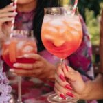 Brie Garcia Instagram - What #SisterSunday has been looking like all summer!!! 🍹🍹🍹 Nikki’s special Bonita Aperol Spritz!! 🍊🥂
