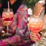 Brie Garcia Instagram - What #SisterSunday has been looking like all summer!!! 🍹🍹🍹 Nikki’s special Bonita Aperol Spritz!! 🍊🥂