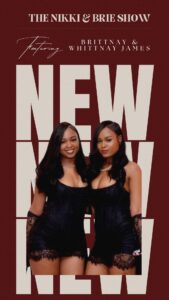 Brie Garcia Instagram - Today on @thenikkiandbrieshow we have a new episode with @whittnay_j and @brittnay_j from Twin Love!! ❤️❤️ It was so fun catching up with them on life after #TwinLove and I cannot wait to see what they do next! ✨ You can listen wherever you get your podcasts and stream Twin Love on @primevideo and @amazonfreevee