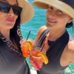 Brie Garcia Instagram - Sunday Fun Day with this one!! @nikkigarcia #SisterSunday 🌊🍹🏊🏼‍♀️