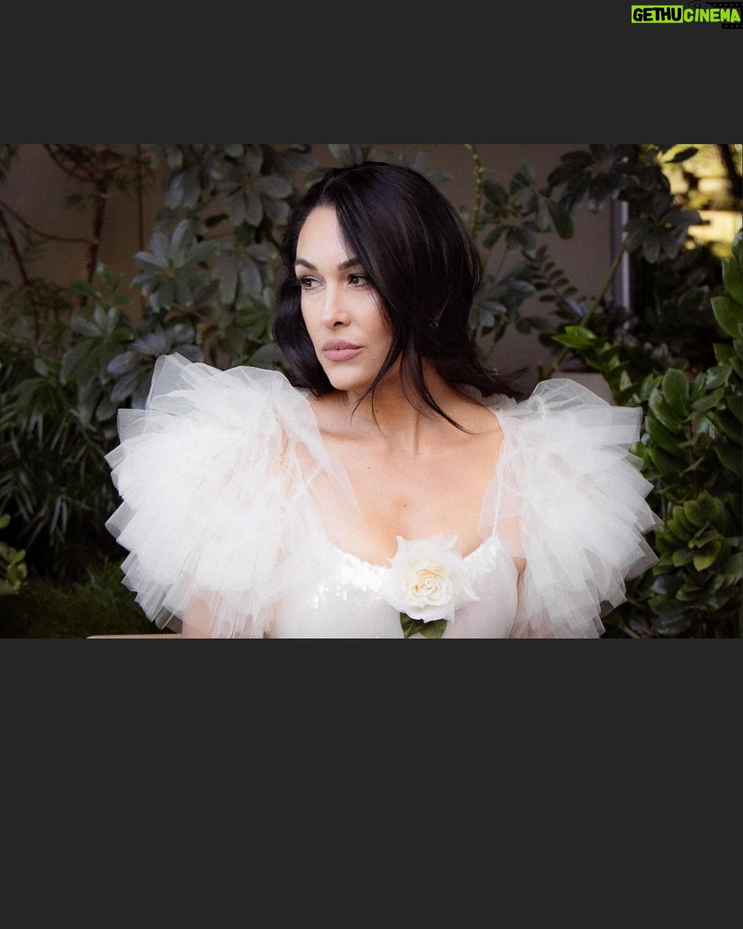 Brie Garcia Instagram - I was so honored to present with Nikki at the Creative Arts Emmys last night!! π itβs so beautiful that they have two nights to celebrate all the different parts that make shows/reality tv/live shows/documentary/animation come alive!! Incredible to sit in a room with sooo many talented people!!! @televisionacad Also Iβm so obsessed with this @rodarte dress!! π
