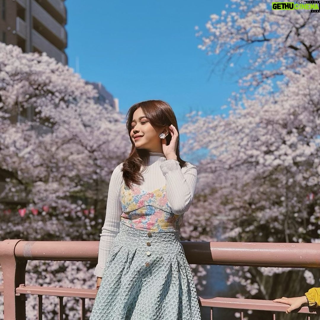 Brisia Jodie Instagram - kembang sakura🌸 Sumida, Tokyo