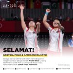 Brisia Jodie Instagram - 𝗦𝗲𝗹𝗮𝗺𝗮𝘁! 𝘎𝘳𝘦𝘺𝘴𝘪𝘢 𝘗𝘰𝘭𝘪𝘪 & 𝘈𝘱𝘳𝘪𝘺𝘢𝘯𝘪 𝘙𝘢𝘩𝘢𝘺𝘶 Aku sebagai warga indonesia bangga punya kalian! Yang sudah berjuang memenangkan medali emas untuk kejuaraan badminton ganda putri! Luar biasa!!🥺❤️ Kita para Owner dari @esteh.indonesia sangat sangat bangga maka dengan senang hati kita akan memberikan 𝗢𝘂𝘁𝗹𝗲𝘁 𝗘𝘀𝘁𝗲𝗵 𝗜𝗻𝗱𝗼𝗻𝗲𝘀𝗶𝗮! sebagai tanda terimakasih&bentuk apresiasi kerja kerasnya. #estehindonesia ⁣⁣⁣⁣⁣⁣⁣⁣⁣⁣⁣⁣⁣⁣⁣⁣⁣⁣⁣⁣⁣⁣⁣⁣⁣⁣⁣⁣⁣⁣⁣ #estehadalahkita⁣⁣⁣⁣⁣⁣⁣⁣⁣ #greyapfinaltokyo2020