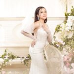 Brisia Jodie Instagram - Selamat Hari Raya Idul Adha 1442 H🙏🏻💗🥰 . . The Meanings of White are: “Purity or Innocence.” . #beautyshoot for @brisiajodie96 #lensedbyfandyfd @fandy_the @fdphotographybeauty @fdphotography90 #styledbybellyiverzon @bellyiverzon #makeup @vuvamua #hair @ami1890_hairstylist #gown @pauliscouture #earcuff @leciel.design #nails @azuminails #flowers @merryflorist #set background @whitepearldecoration #fdcelebritybeautyportrait #fdphotography #fdphotographystudio #fdphotography2021 #fdcelebritybeautyportrait Terimakasih Tuhan