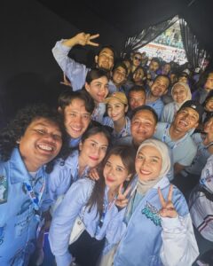 Brisia Jodie Instagram - tanggal 14 Februari, pada nyoblos siapa?😍 kalo aku #akhirnyapilih02 🤞🏻 apapun pilihannya harus DAMAI ya. kita berdoa yg terbaik untuk Indonesia🇮🇩🤍 Prabowo - Gibran untuk 2024