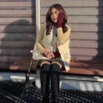 Brisia Jodie Instagram – dinginnya sampe ke ulu watu Ketep Pass