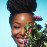 Brittany S. Hall Instagram - Full Bloom 💐 Photographer : @jaivronjoseph Creative Director : @dariyonjoseph Location : @joseph.studios Styling : @iamkaylambell_ Hair : @braidz_byniqua Houston, Texas