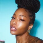 Brittany S. Hall Instagram - Full Bloom 💐 Photographer : @jaivronjoseph Creative Director : @dariyonjoseph Location : @joseph.studios Styling : @iamkaylambell_ Hair : @braidz_byniqua Houston, Texas