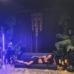 Brittany S. Hall Instagram - Created my own Lady Lair. Where a flower blooms in the dark.