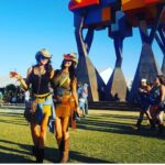 Brittany Thompson Martinez Instagram – #stagecoach we made it. Coming in H🔥T @jphotobomber9