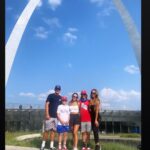 Brittany Thompson Martinez Instagram - Doing touristy things in St. Louis Gateway Arch National Park