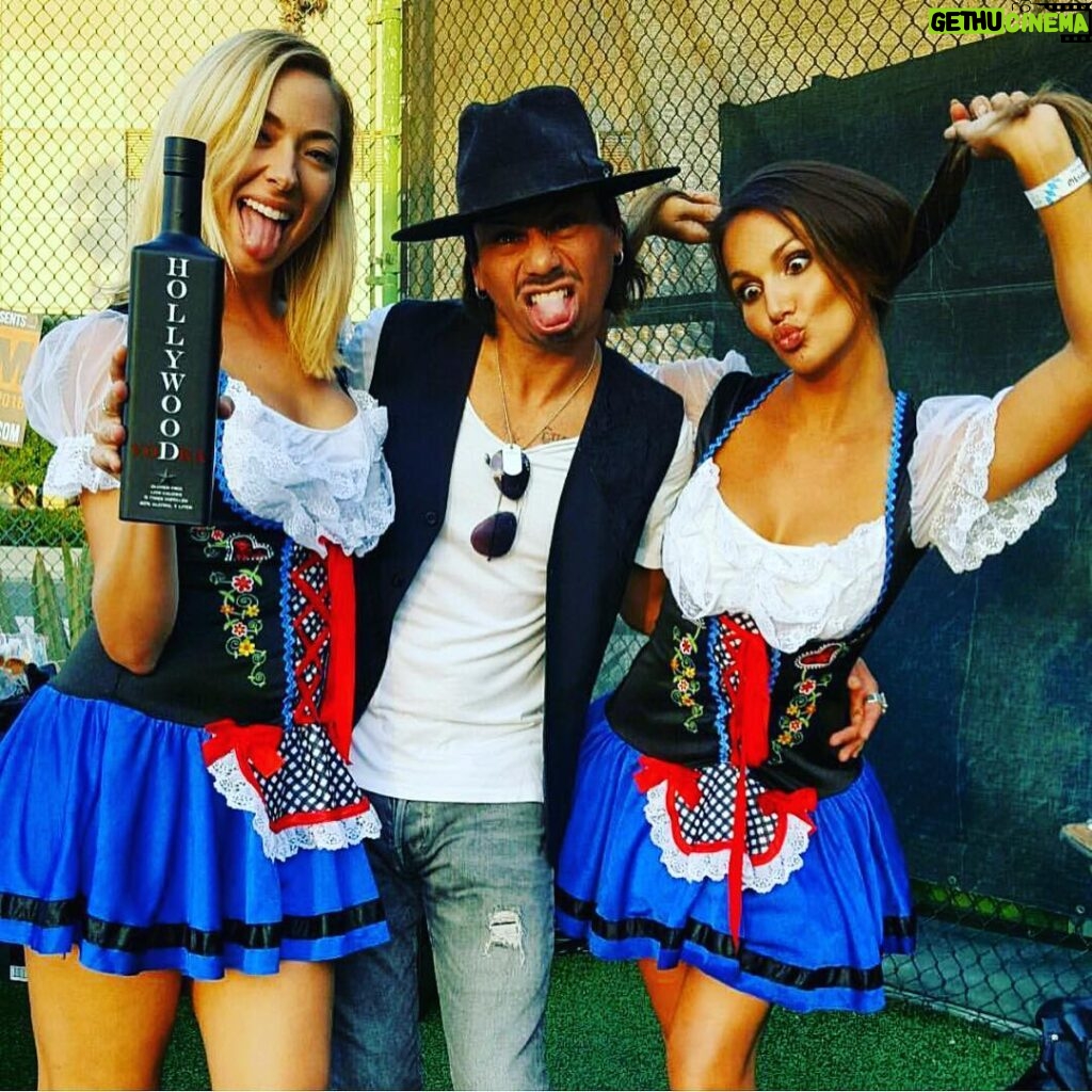 Brittany Thompson Martinez Instagram - Clearly I don't care who's watching. Everything's better with #hollywoodvodka hating life today though 😷 #events #oktoberfest #redondobeach #bayclub #bb16 #bb17 #bbfam #girls #blessed #saturday