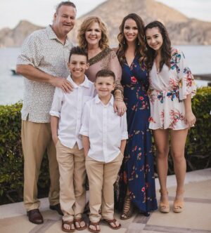 Brittany Thompson Martinez Instagram - My favorite people in the world all in one pic. Love my family so much 💓 #bestweddingever #cabo #family #theparentals #parents #kids #live #love #laugh