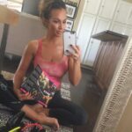 Brittany Thompson Martinez Instagram - My new favorite at home/portable exercise product! I’m on the go A LOT, so this compact product is perrrrfect to avoid convincing yourself of skipping a workout. Check it out @kurvfitness to help reach those #2018goals #bootybooster #bootyfull #fitness #fitmom #influencerled @xomad ⬅️ Miss you guys 😘