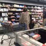 Brittany Thompson Martinez Instagram - I'm not shy. Is this why my daughter always tells me how embarrassing I am? 🤔 #tbt #wearethepeopleofwalmart #justtryingtofitin #viptour #vip #walmart #shenanigans #leopardladies #carpool #makingfriends #beepbeep #ridealong #jammies @c_h_e_r_i_e @ashleymaida @walmart