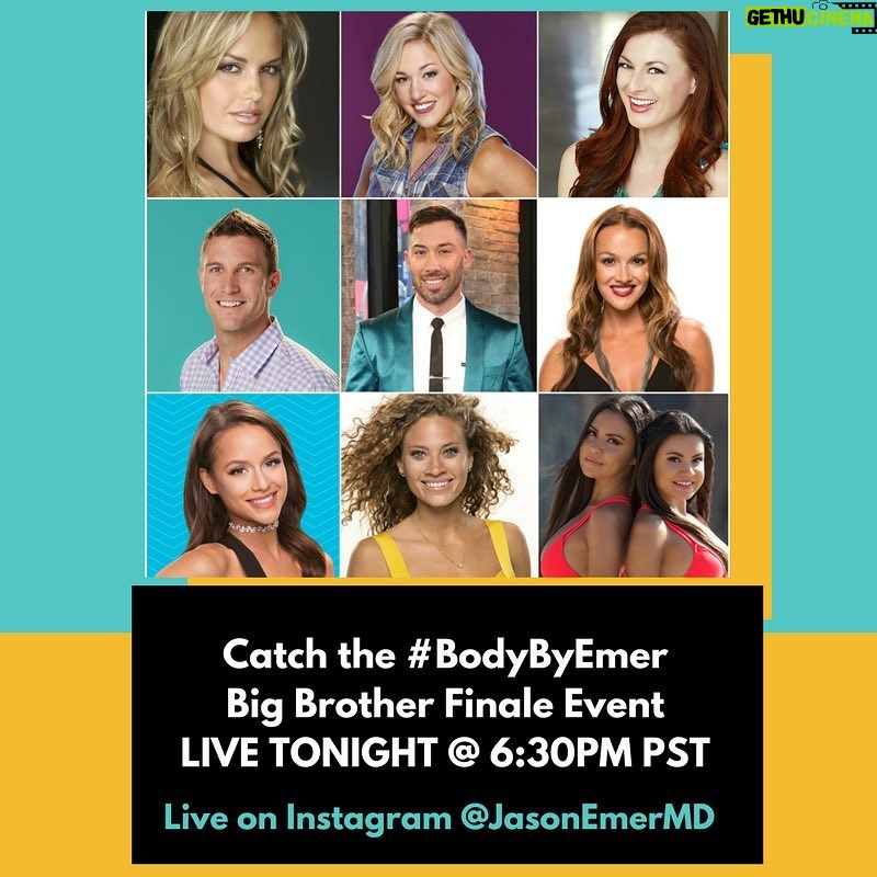 Brittany Thompson Martinez Instagram - Get ready to watch us live guys! #instagram #instagramlive #bigbrothercbs #bigbrother #cbs #okmagazine #bodybyemer #beverlyhills @jasonemermd @ryanacarrillo @rachelereillyvillegas @amberborzotra @thejessicagraf @caiteupton @okmagazine #realitytv #events