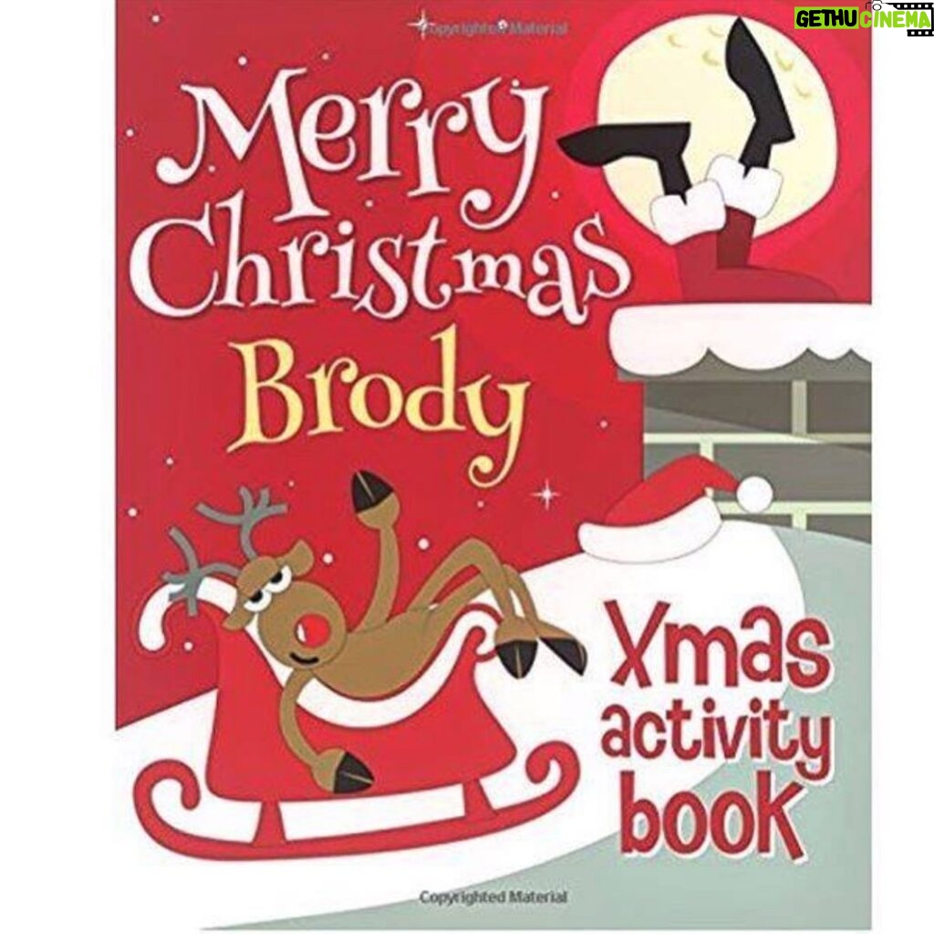 Brody Stevens Instagram - Merry Christmas Brody Xmas activity book 📖 The San Fernando Valley