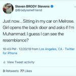 Brody Stevens Instagram - Traction on Twitter #77Likes