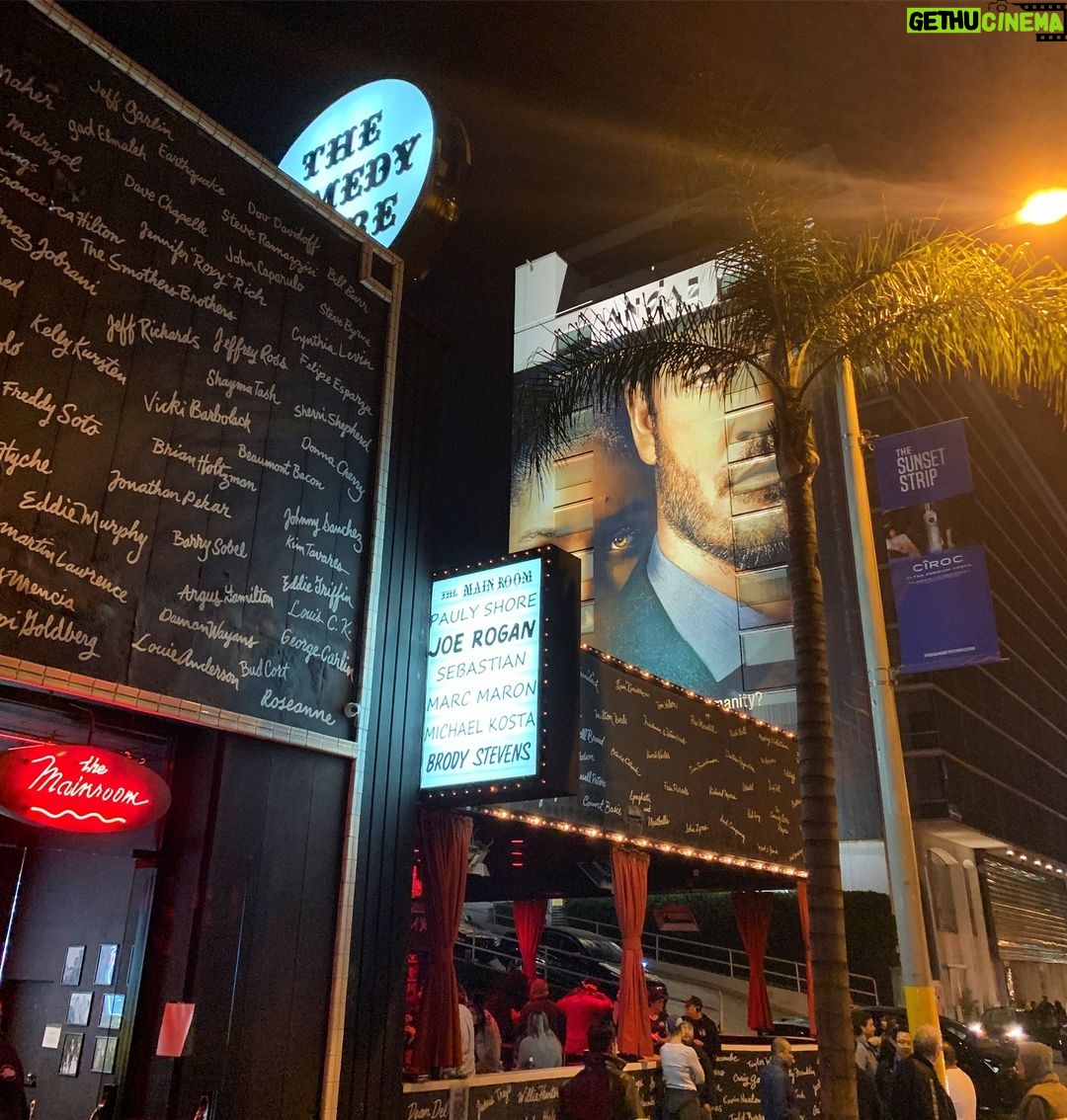 Brody Stevens Instagram - Solid show top to bottom! 🎤 #SunsetStrip 🌴 The World Famous Comedy Store
